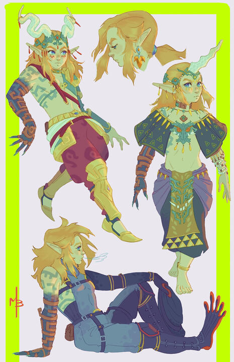 TotK Link (Fanart) TotK Link (Fanart)